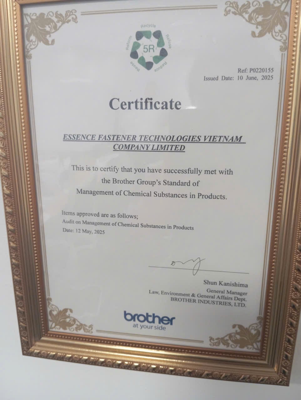 Certification 1
